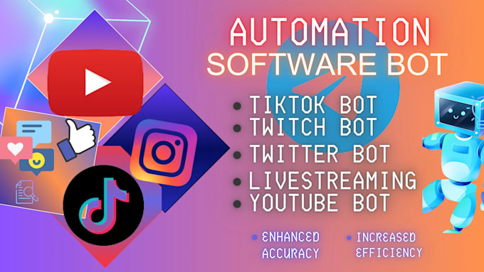 Gig Preview - Setup instagram api bot, tiktok api bot, youtube api bot, telegram api bot