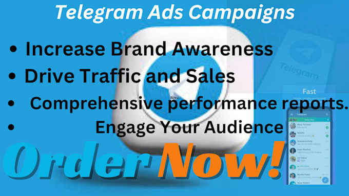 Gig Preview - Create and manage effective telegram ad campaigns for your business