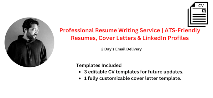 Gig Preview - Professional resume ats friendly