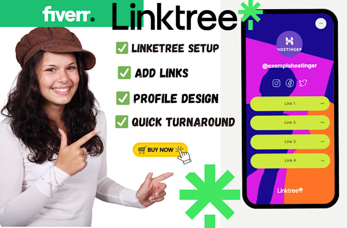 Gig Preview - Create and customize your linktree