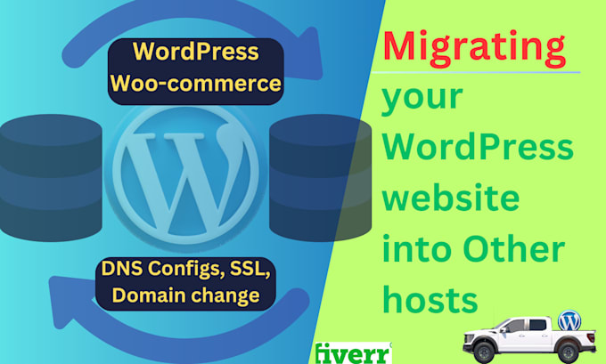 Gig Preview - Migrate clone backup update wordpress  and woocommerce website in 4 hours