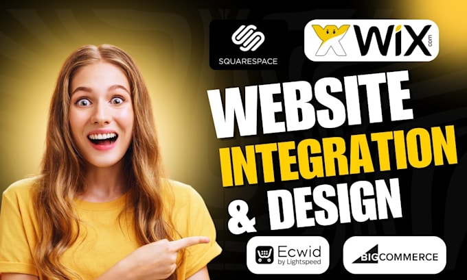 Gig Preview - Do wix integration big commerce ecwid integration squarespace integration