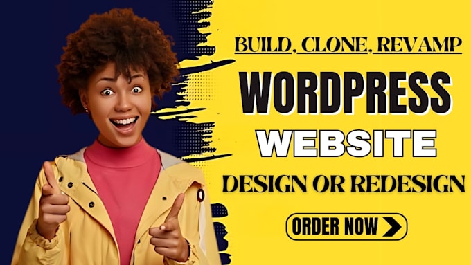 Bestseller - build wordpress website design revamp clone wordpres duplicate wordpress website