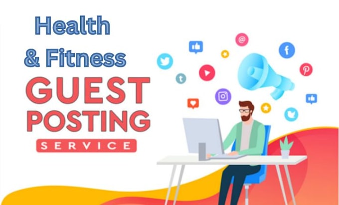 Gig Preview - Do health and fitness guest post contextual backlinks