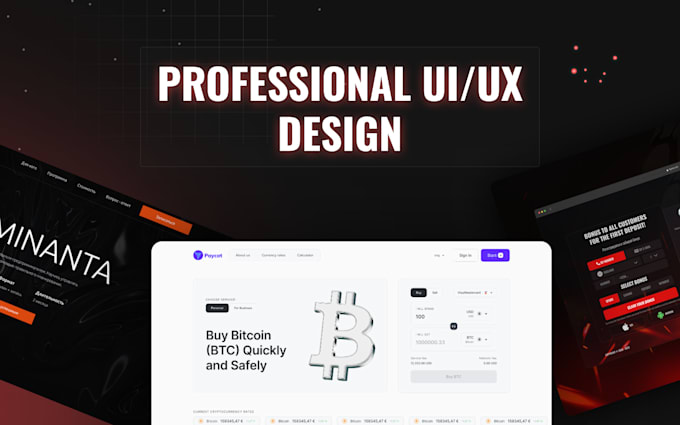 Gig Preview - Do professional website UI UX design in figma