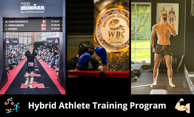 Gig Preview - Create a custom hybrid athlete training plan for you