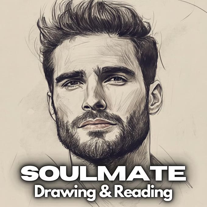 Bestseller - detailed soulmate reading drawing, draw my soulmate, tarot reading same hour