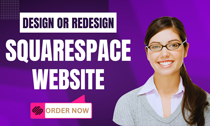 Bestseller - do modern squarespace website design or redesign, website development