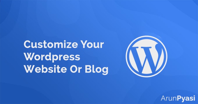 Gig Preview - Customize your wordpress website