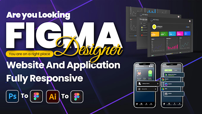 Gig Preview - Create figma UI UX designs for websites and apps