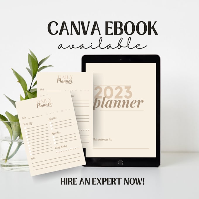 Gig Preview - Canva ebook design, redesign canva ebook, children ebook, ebook layout design