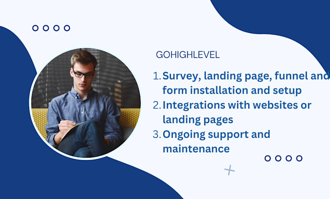 Gig Preview - Expertly setup gohighlevel forms surveys funnel and calender