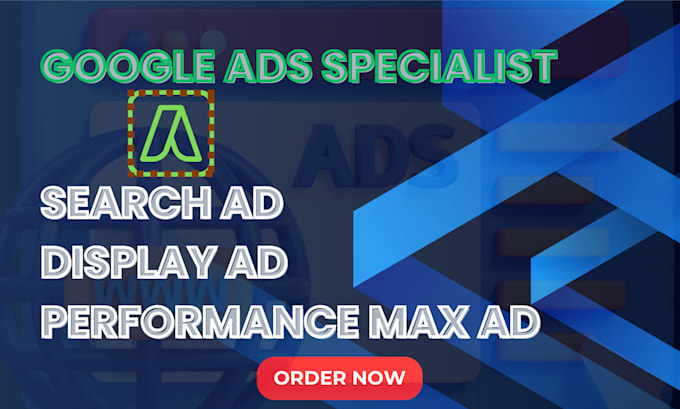 Gig Preview - Setup google ads adwords ppc campaigns, search, shopping ads