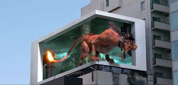 Gig Preview - Do 3d billboard animation, vfx animation, anamorphic animation