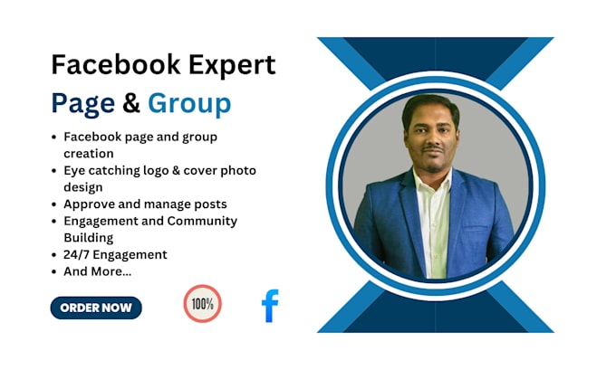 Gig Preview - Be your facebook page and group manager