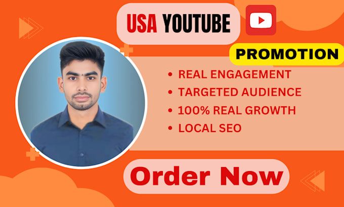 Gig Preview - Do super fast best organic usa youtube video promotion