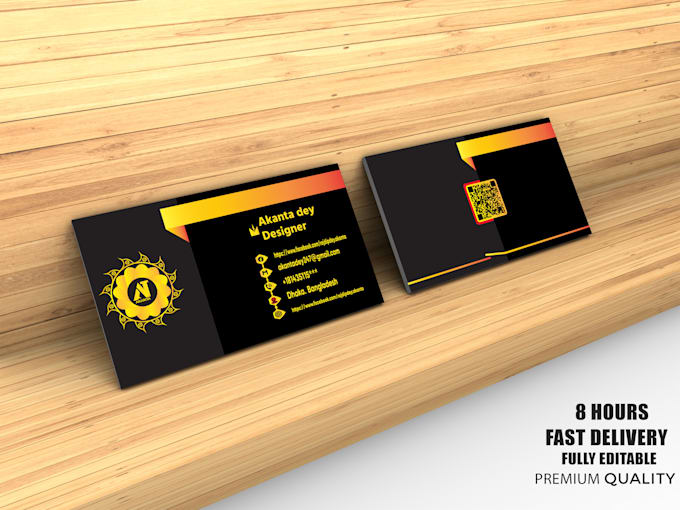 Gig Preview - Provide professional business card design services