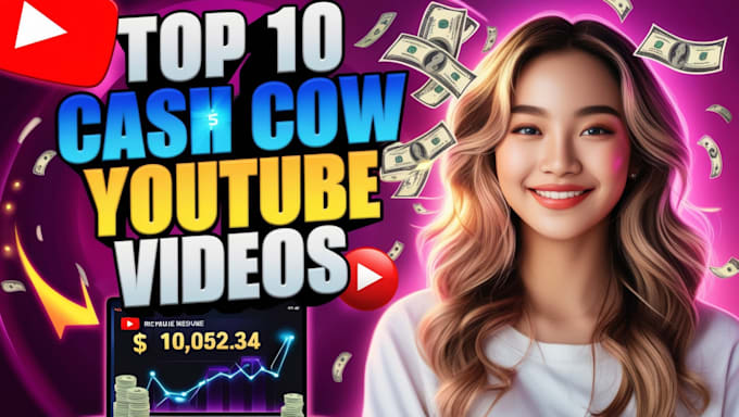 Gig Preview - Create complete youtube automation with cash cow videos and channel management