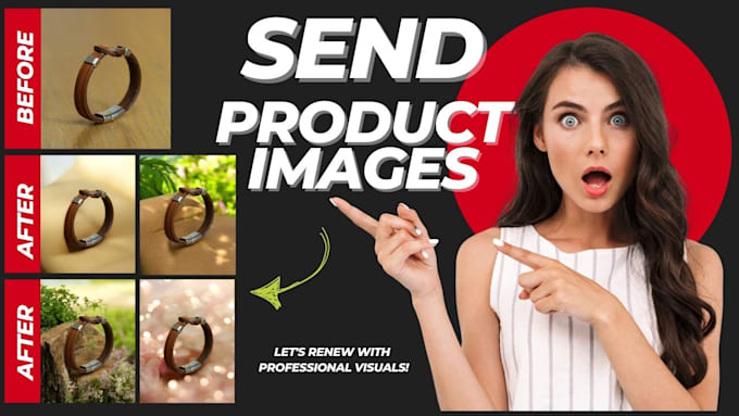 Gig Preview - Transform your amateur product photos into professional ones