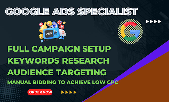 Gig Preview - Setup your google ads campaign