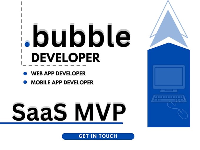 Gig Preview - Develop bubble website saas bubble mvp as bubble io developer