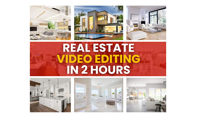 Gig Preview - Edit real estate promo commercial property listing video