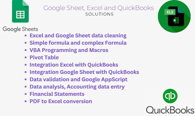 Gig Preview - Assist with all your google sheets and excel requirements