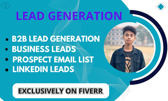 Gig Preview - Provide you with a list of b2b lead generation, email addresses and conta info