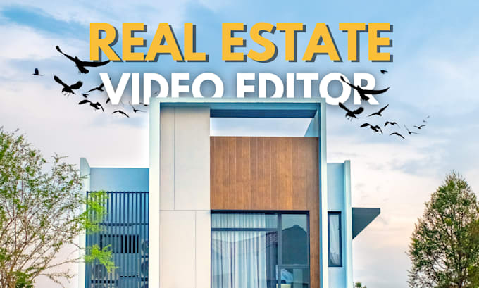 Gig Preview - Edit real estate promo property listings drone video