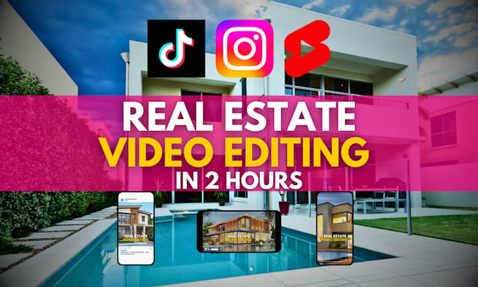 Gig Preview - Edit luxury real estate promo property listings videos