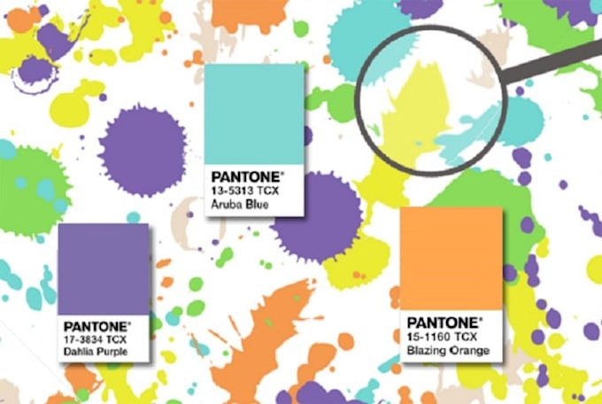 Gig Preview - Find color pantone from photo for your image or pattern