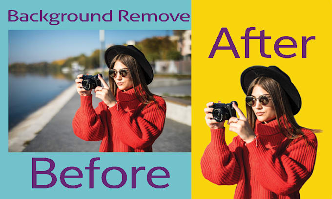 Bestseller - do professional bg remove, face retouching,  person remove