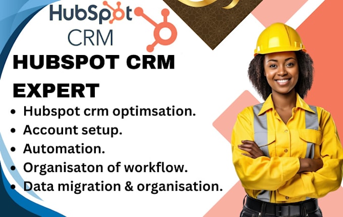 Gig Preview - Create, setup, implement,and integrate hubspot crm for your business growth