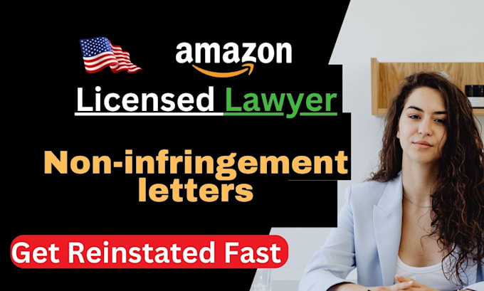 Gig Preview - Draft non infringement letter as US amazon lawyer