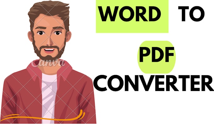 Gig Preview - Convert pdf to word