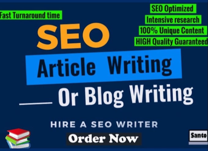 Gig Preview - Write 2000 words SEO articles blog post within 24hours