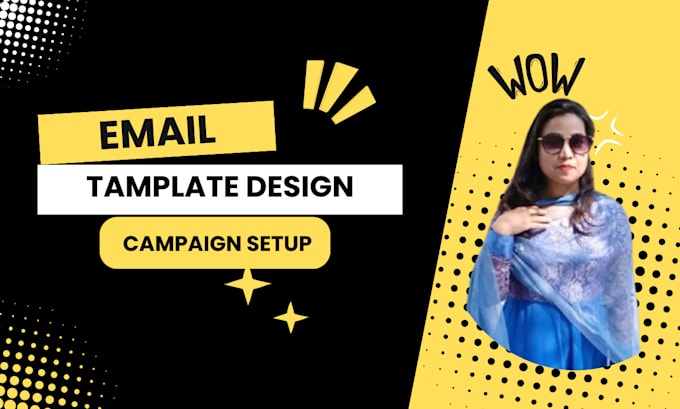 Gig Preview - Do mailchimp template design and campaign setup