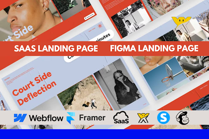 Bestseller - do saas landing page saas UI landing page design ui ux figma landing page