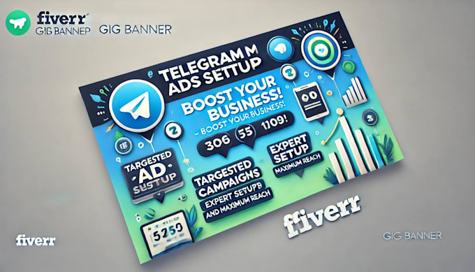 Gig Preview - Fix all telegram ads, setup telegram ads, telegram ads approval