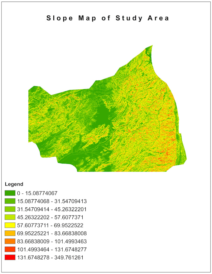 Gig Preview - Create map and spatial analyses on arcgis