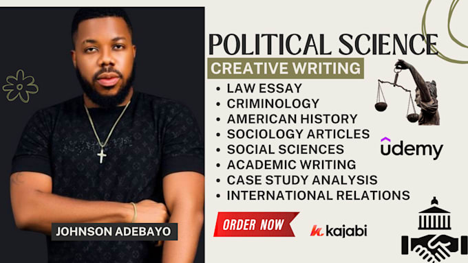 Gig Preview - Write political science, history, social science, criminology, sociology article