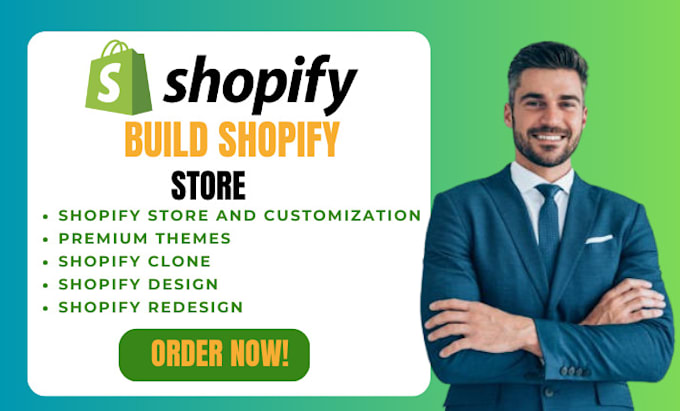 Gig Preview - Build your professional dropshipping shopify store