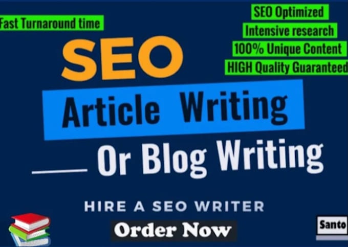 Bestseller - write 1500 words SEO article and blog post in 24hours