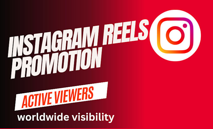 Gig Preview - Do facebook and instagram reels promotion to go viral