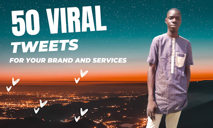 Bestseller - write 50 viral tweet to promote your brand or services