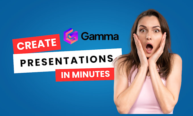 Gig Preview - Do gamma presentation with gamma ai and slides ai