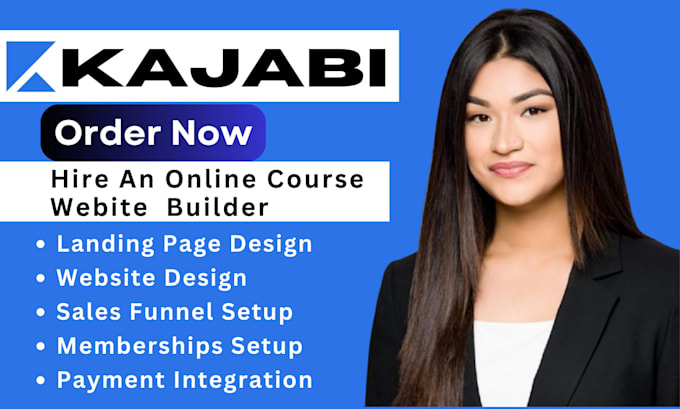 Bestseller - do functional kajabi websites, kajabi online course, email sequence, sales page