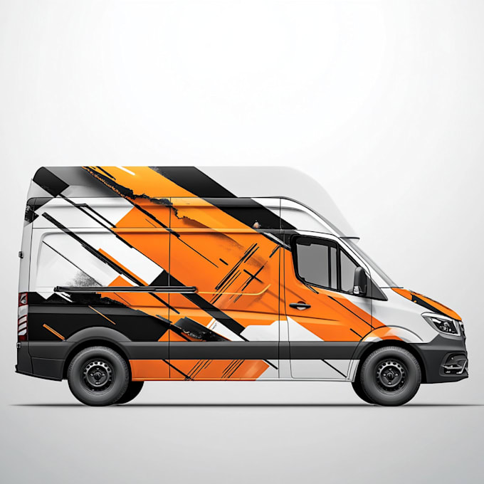 Gig Preview - Create a professional wrap for your car, bus, truck, etc