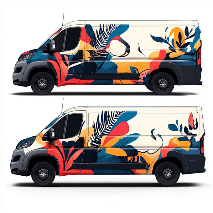 Gig Preview - Create creative vehicle wrap design for your car, truck, van