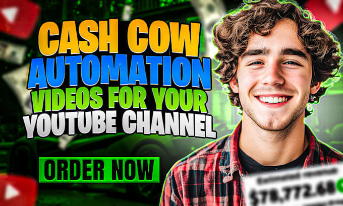 Gig Preview - Do cash cow or faceless or top 10 video editing for youtube